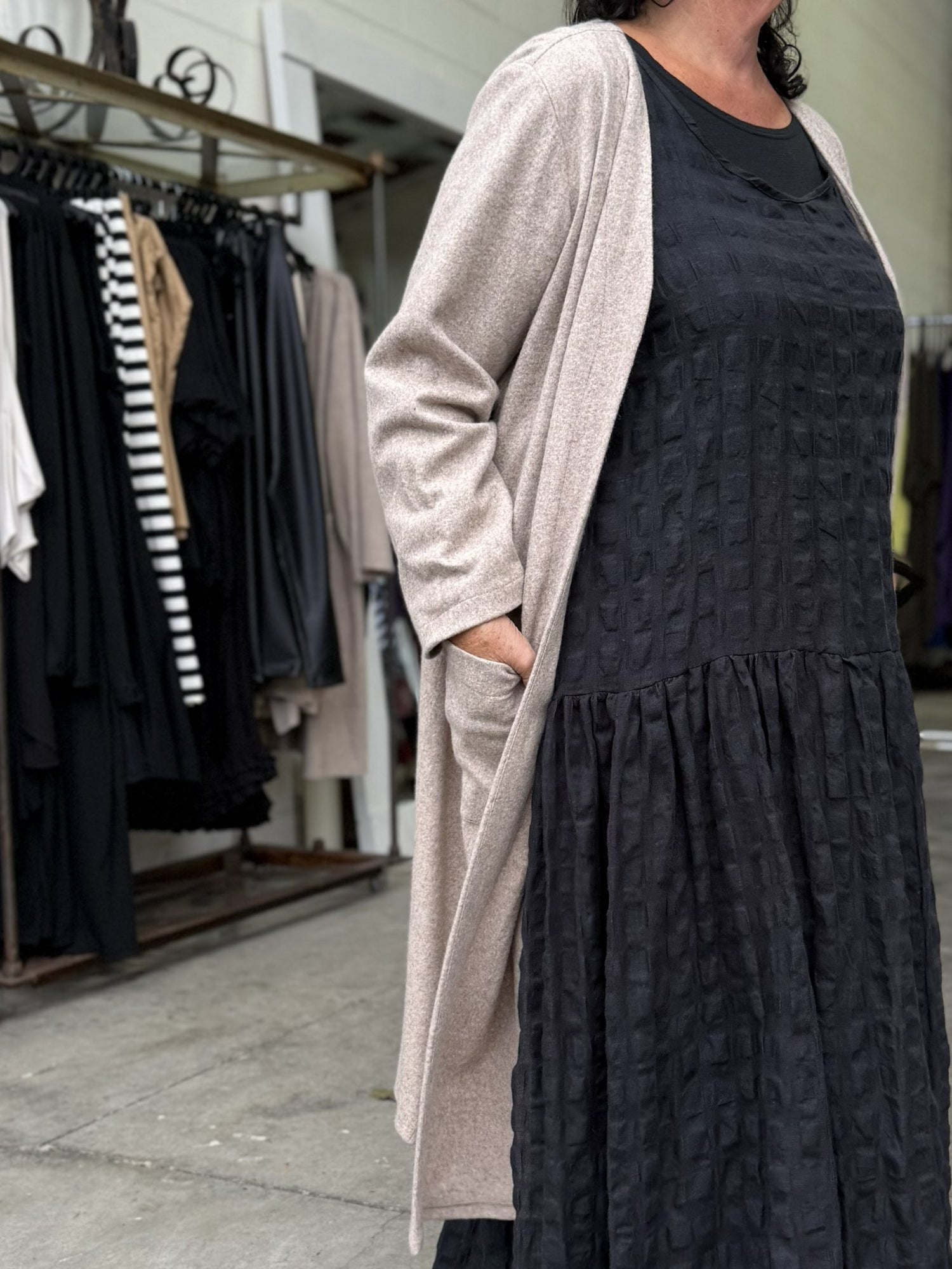 TCD Cardigan - Oat
