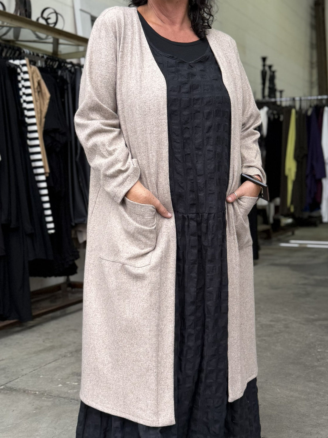 TCD Cardigan - Oat