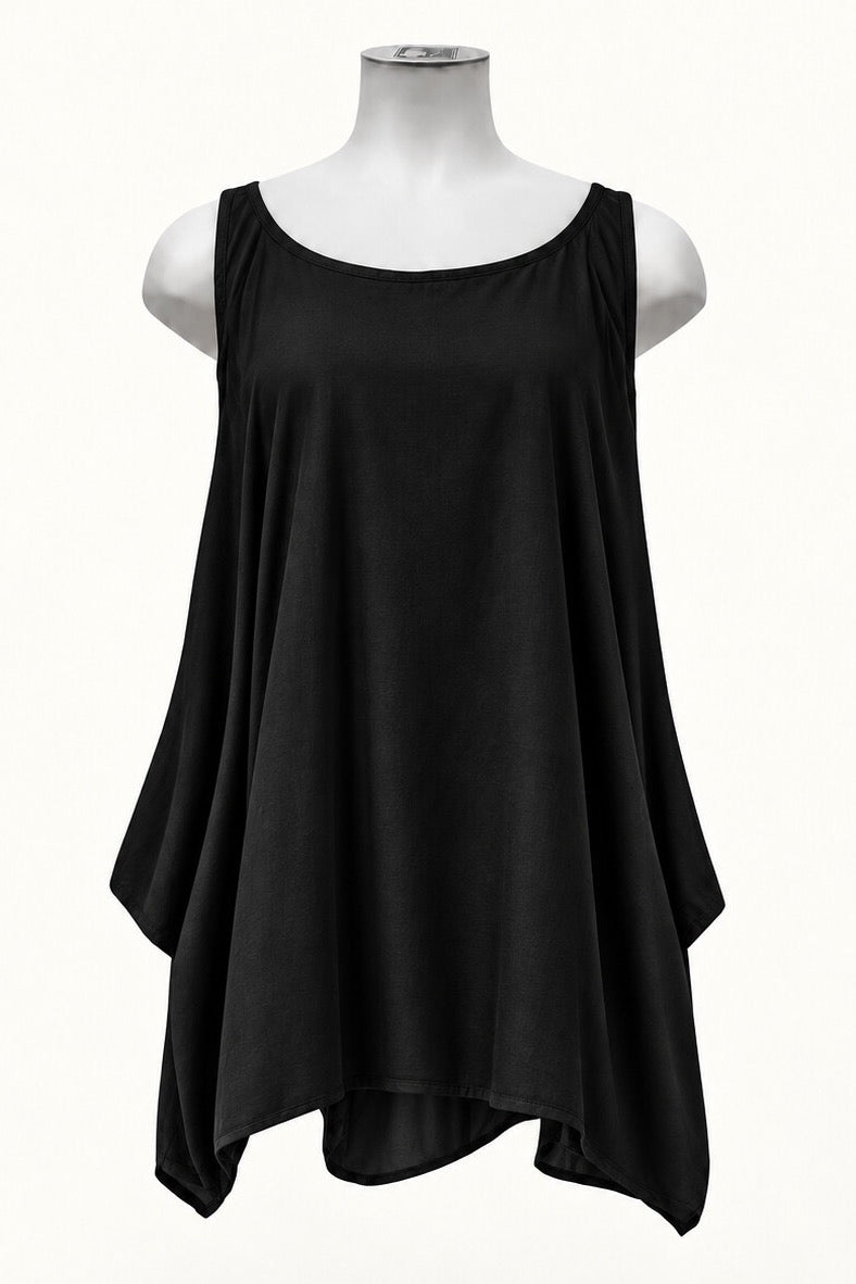 PRE ORDER TCD Drape Tunic - BlACK