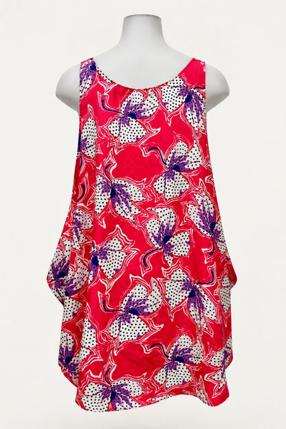 PRE ORDER TCD Drape Tunic - Polka Bllom