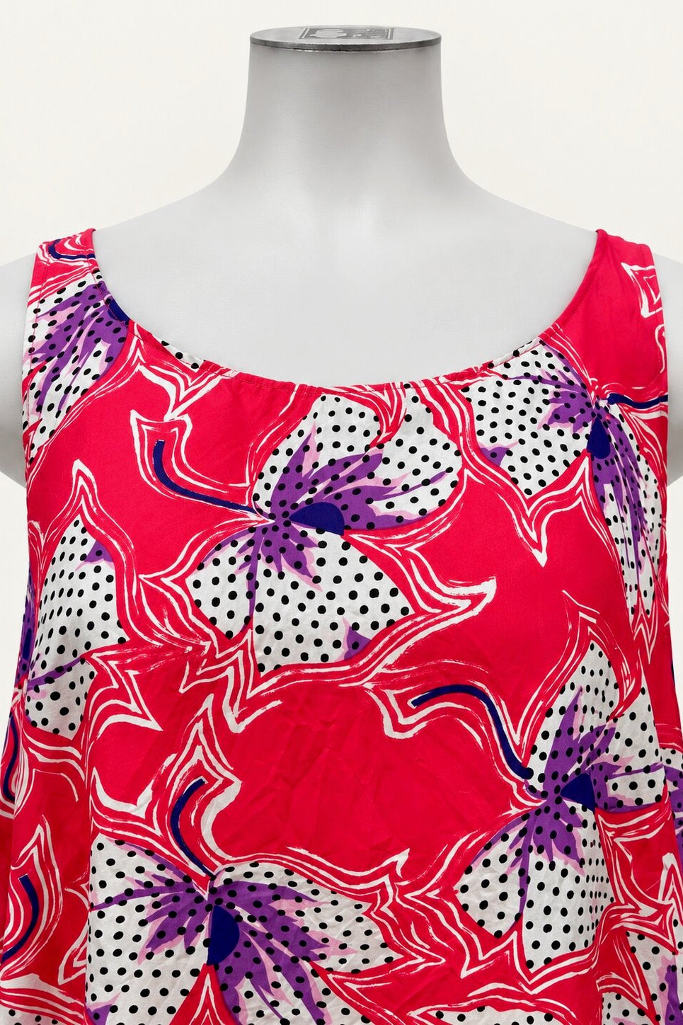 PRE ORDER TCD Drape Tunic - Polka Bllom