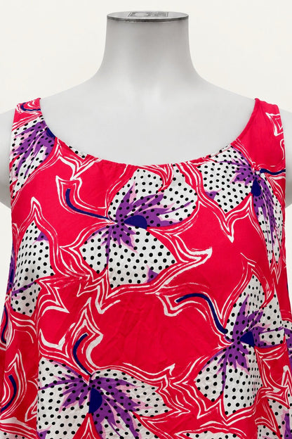 PRE ORDER TCD Drape Tunic - Polka Bllom