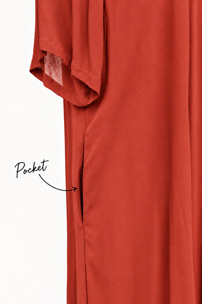 PRE ORDER TCD Eloise Dress - Terracotta