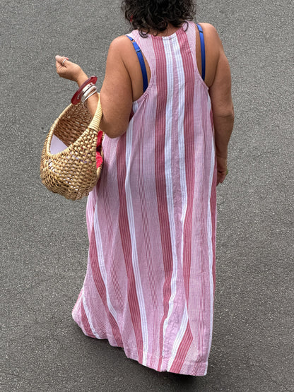 TCD Gin Dress - Red Stripe
