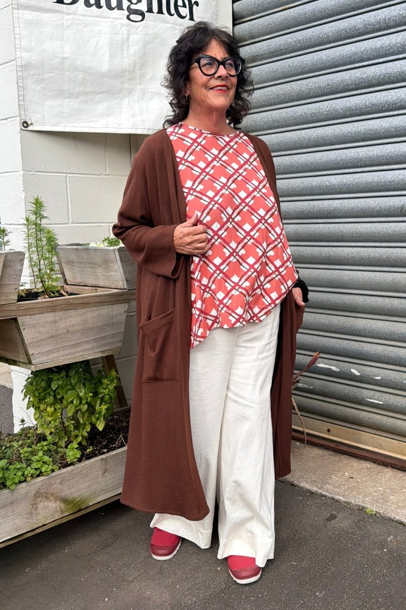 TCD Gorjis Tee Top - Cinnamon Hatch