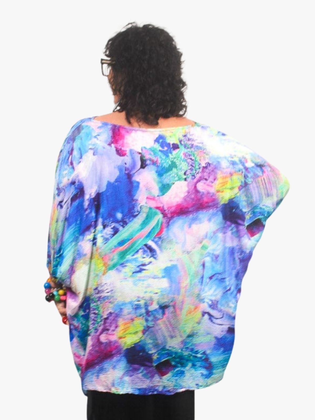 TCD Iris Top - Watercolor (Lucky Last - OS)