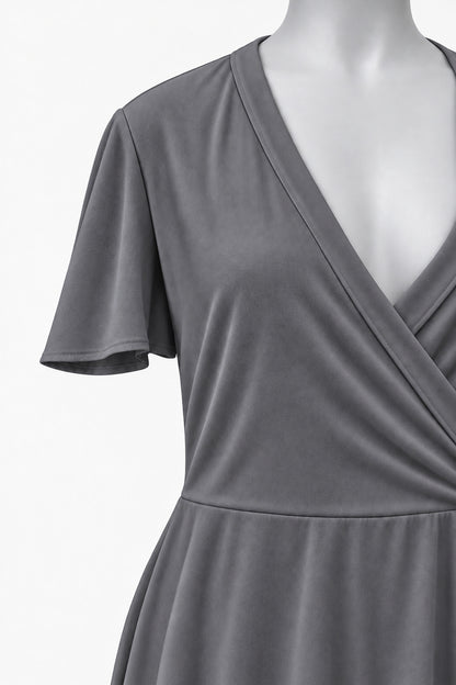 PRE ORDER TCD Katy Q Dress - Graphite Grey