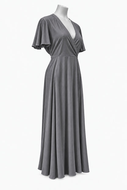PRE ORDER TCD Katy Q Dress - Graphite Grey