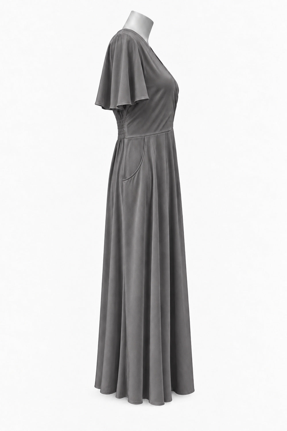 PRE ORDER TCD Katy Q Dress - Graphite Grey