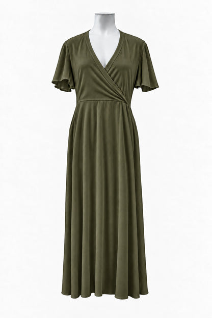 PRE ORDER TCD Katy Q Dress - Khaki