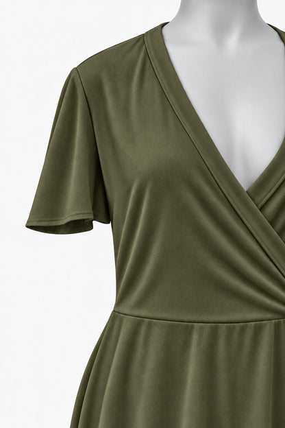 PRE ORDER TCD Katy Q Dress - Khaki