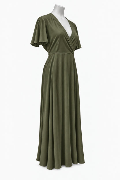 PRE ORDER TCD Katy Q Dress - Khaki