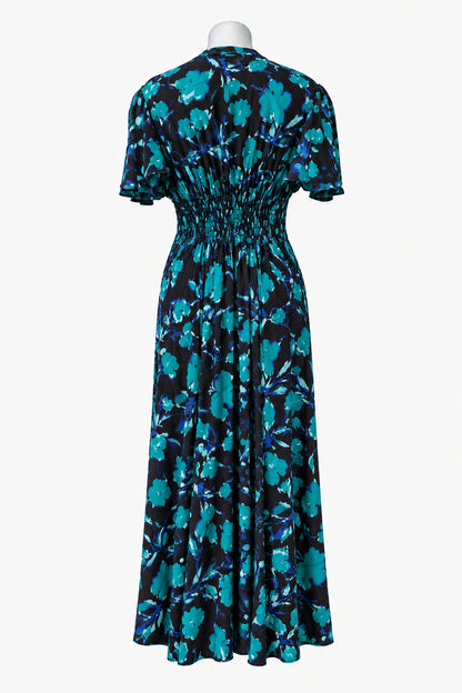 PRE ORDER TCD Katy Q Dress - Lagoon Bloom