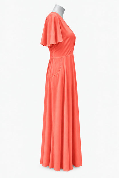 PRE ORDER TCD Katy Q Dress - Melon