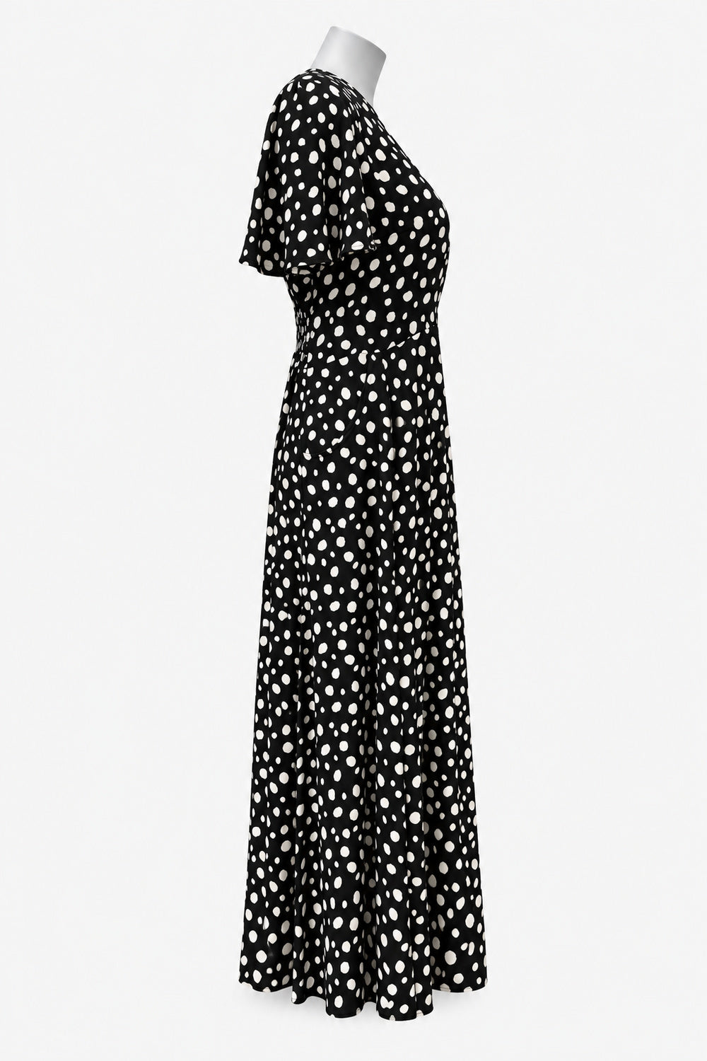PRE ORDER TCD Katy Q Dress - Pebble Polka Dot
