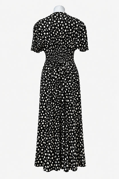 PRE ORDER TCD Katy Q Dress - Pebble Polka Dot