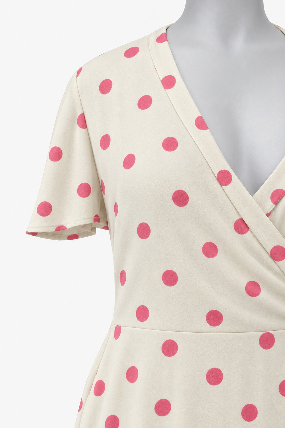 PRE ORDER TCD Katy Q Dress - Pink Polka Dot
