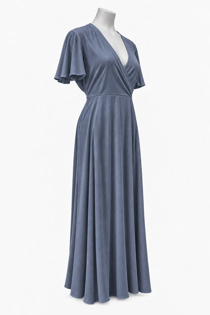 PRE ORDER TCD Katy Q Dress - Steel