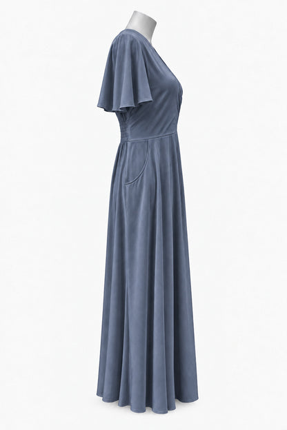 PRE ORDER TCD Katy Q Dress - Steel