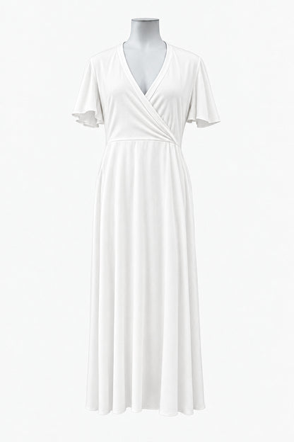 PRE ORDER TCD Katy Q Dress - White