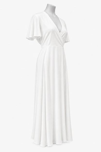 PRE ORDER TCD Katy Q Dress - White