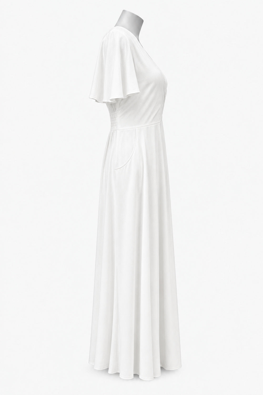 PRE ORDER TCD Katy Q Dress - White