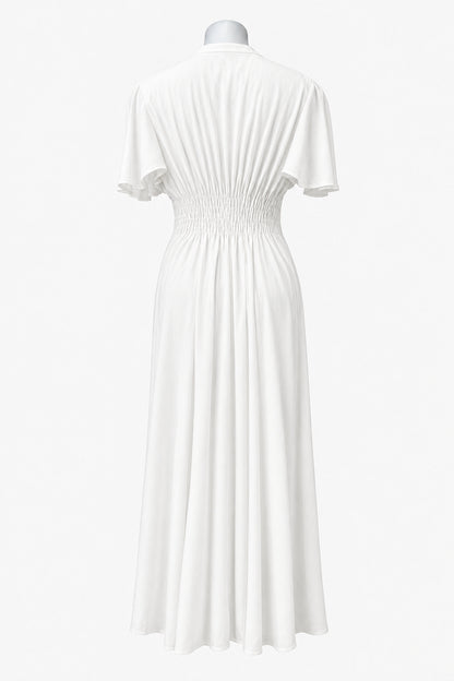 PRE ORDER TCD Katy Q Dress - White