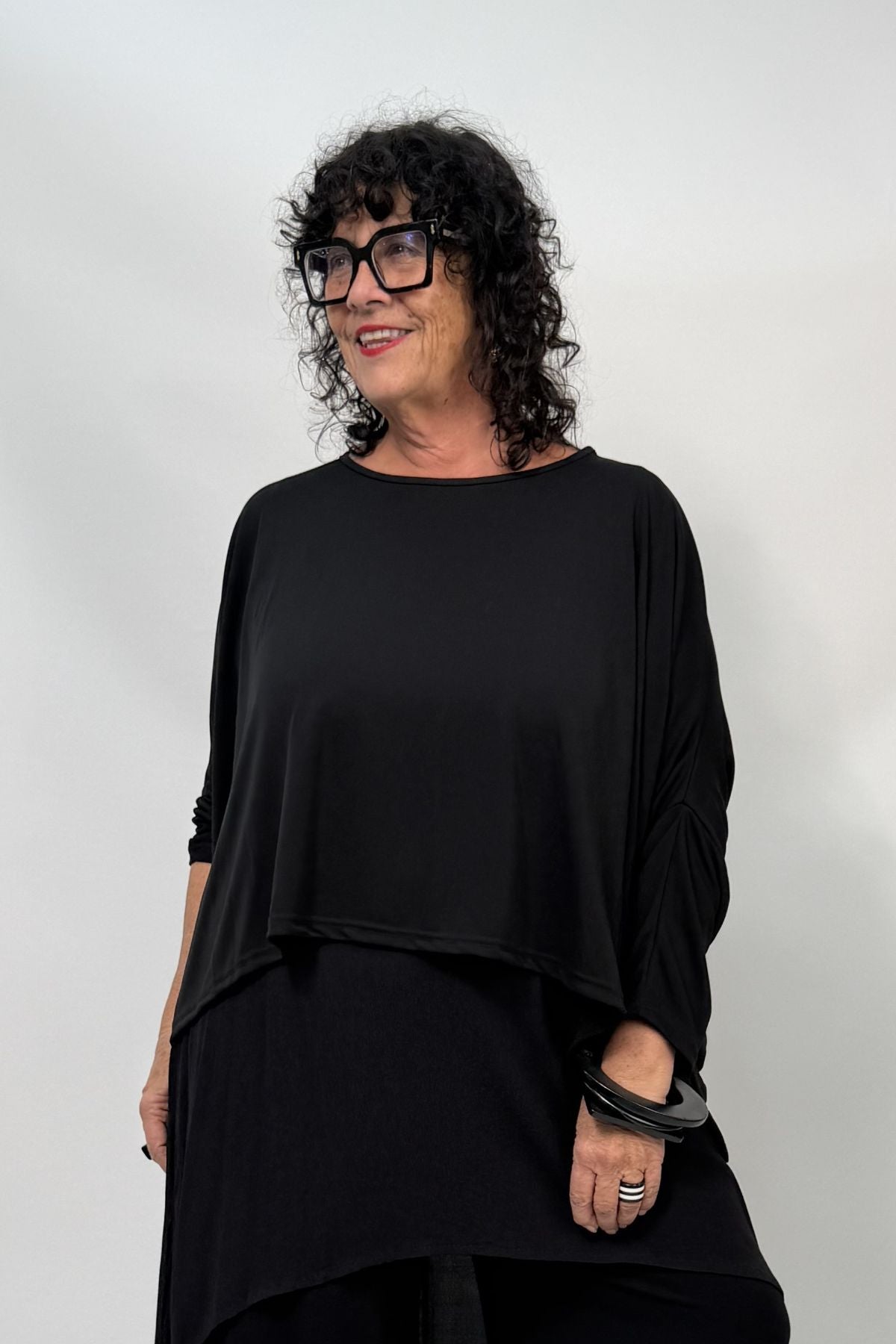 TCD Lockdown Crop - Black