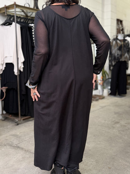 TCD Long Athena Dress - Black