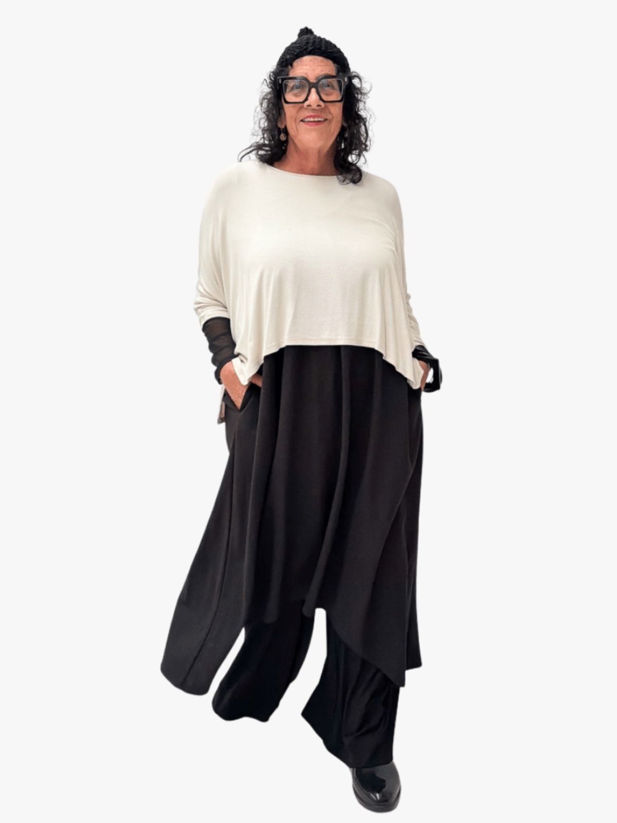 TCD Long Athena Dress - Black