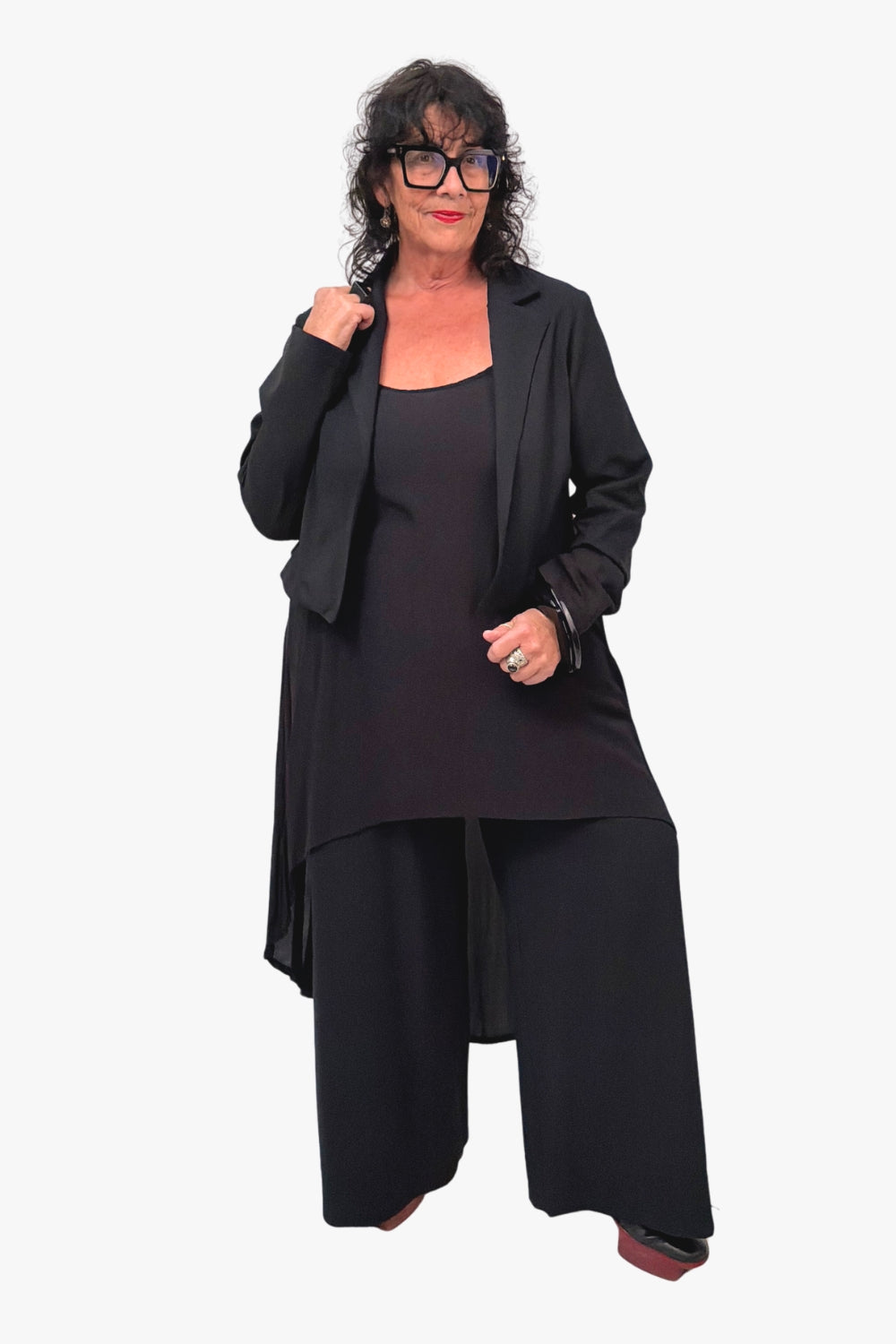 TCD Sadie Pants - Black Wool