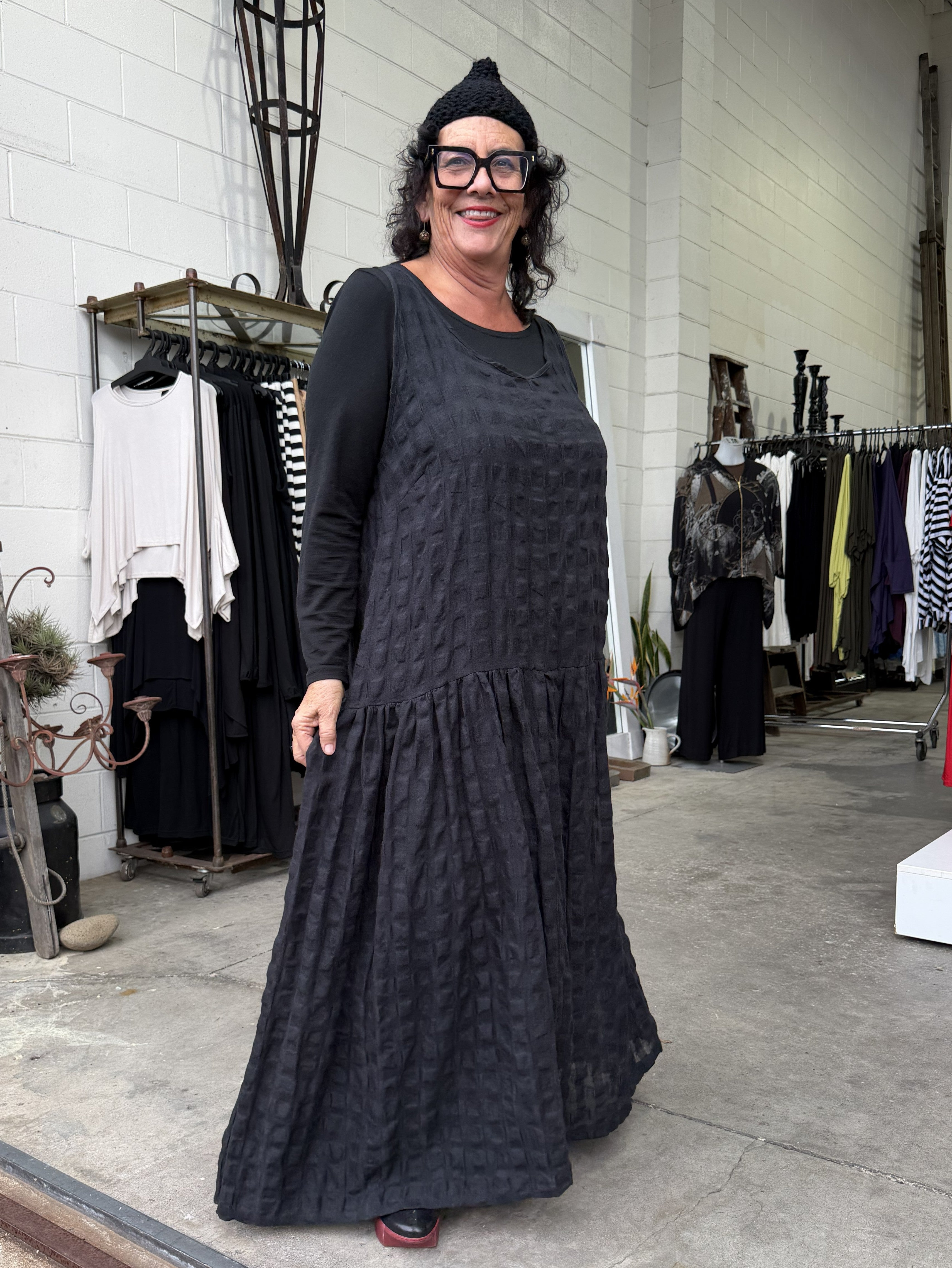 TCD - Petticoat Dress - Black Check
