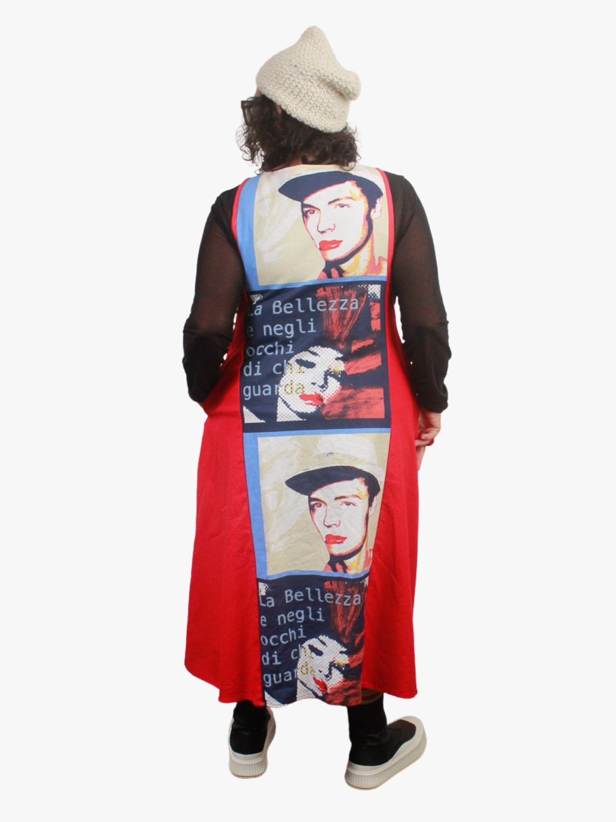 TCD Ruelette Pinafore - Red