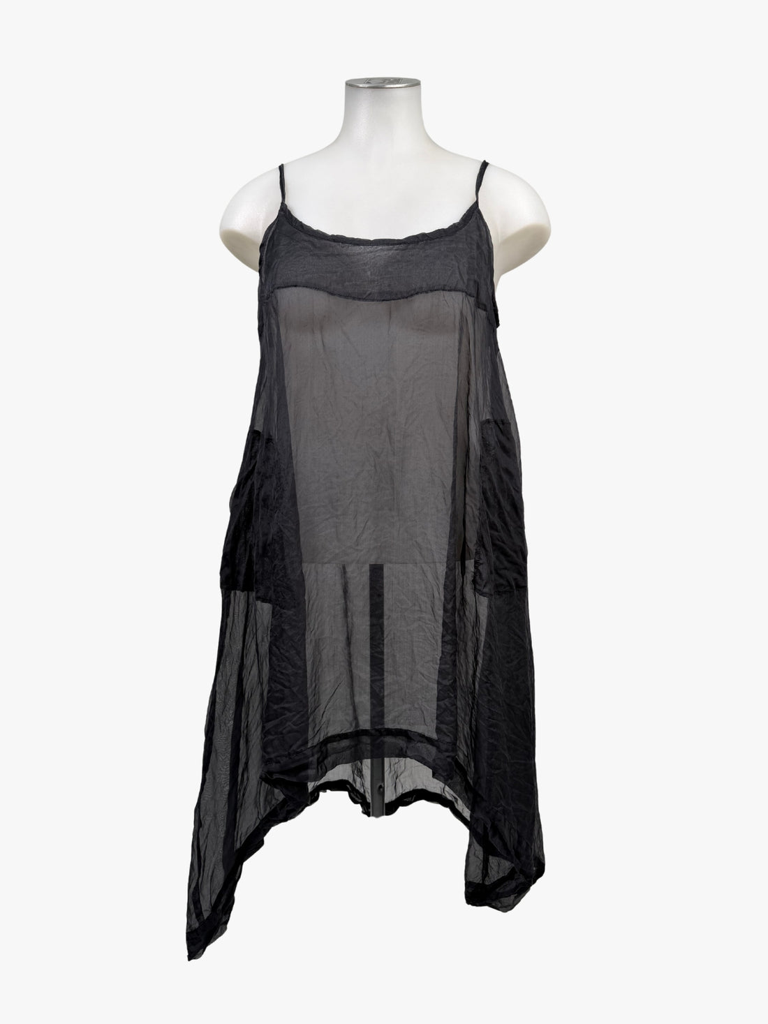TCD Reveal Tunic - Sheer Silk Black