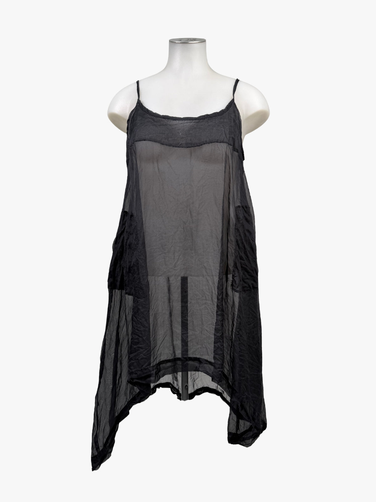 TCD Reveal Tunic - Sheer Silk Black