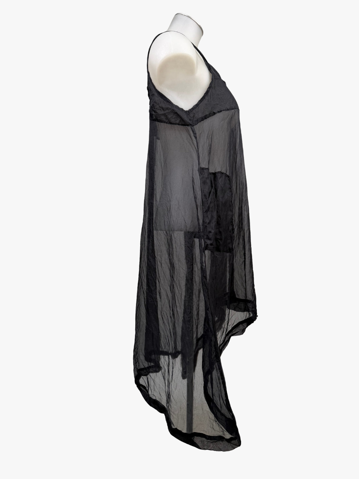 TCD Reveal Tunic - Sheer Silk Black