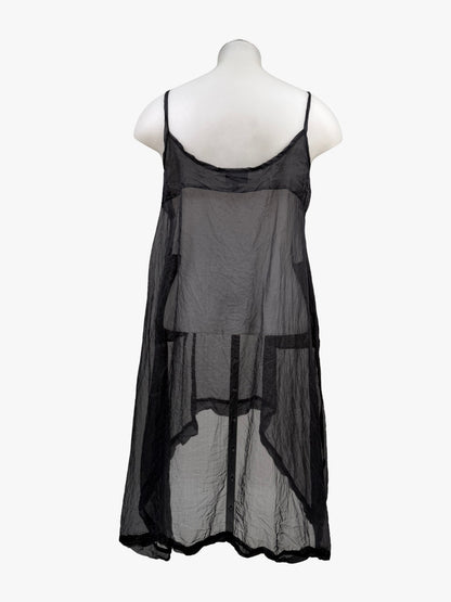 TCD Reveal Tunic - Sheer Silk Black