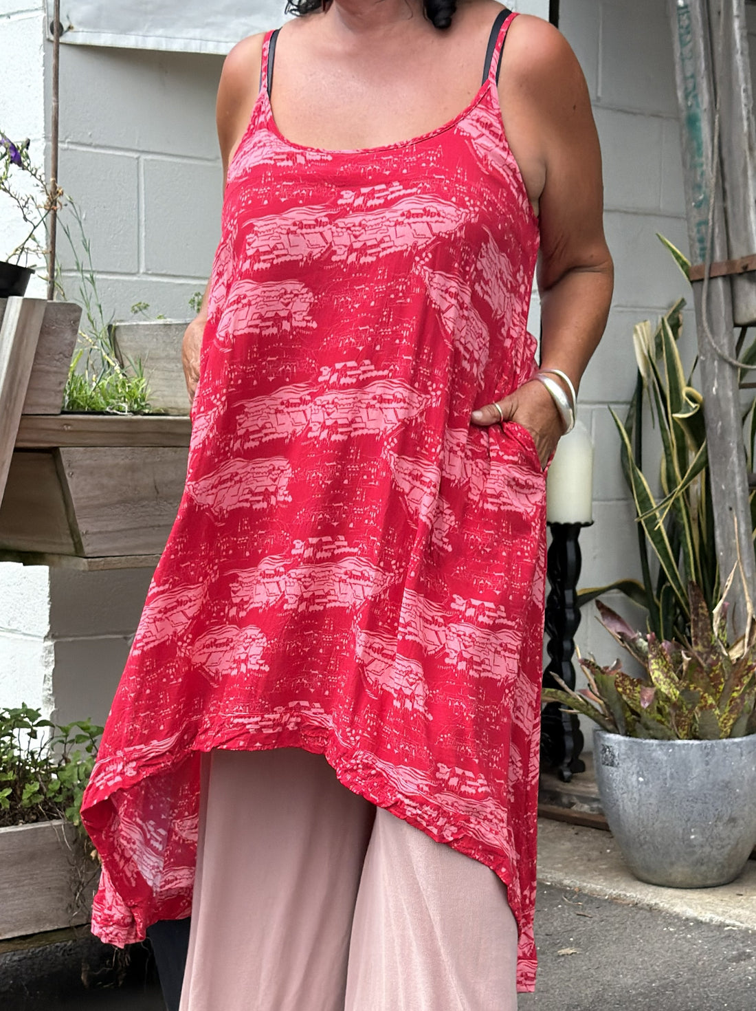 TCD Reveal Tunic - River Red