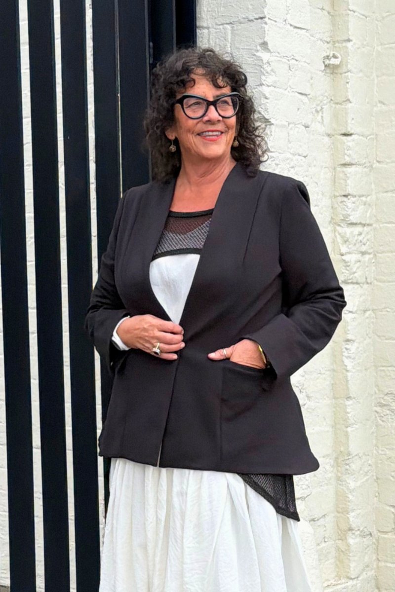 TCD Riding Jacket - Black Ponte