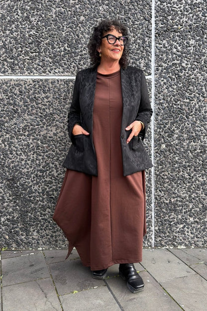 TCD Riding Jacket - Suede Panther