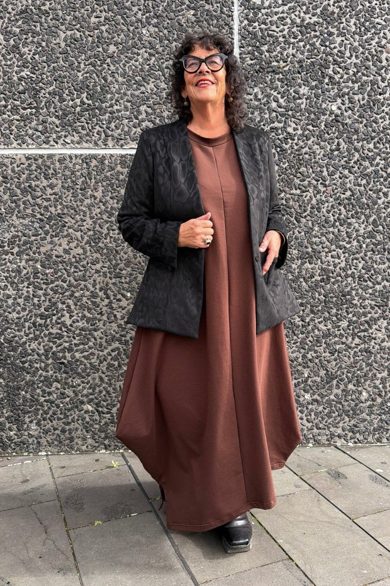 TCD Riding Jacket - Suede Panther
