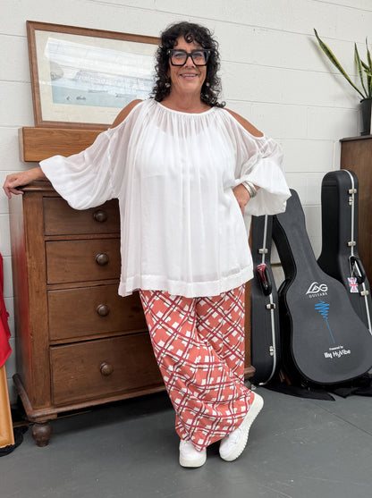 TCD Sadie Pants - Cinnamon Hatch