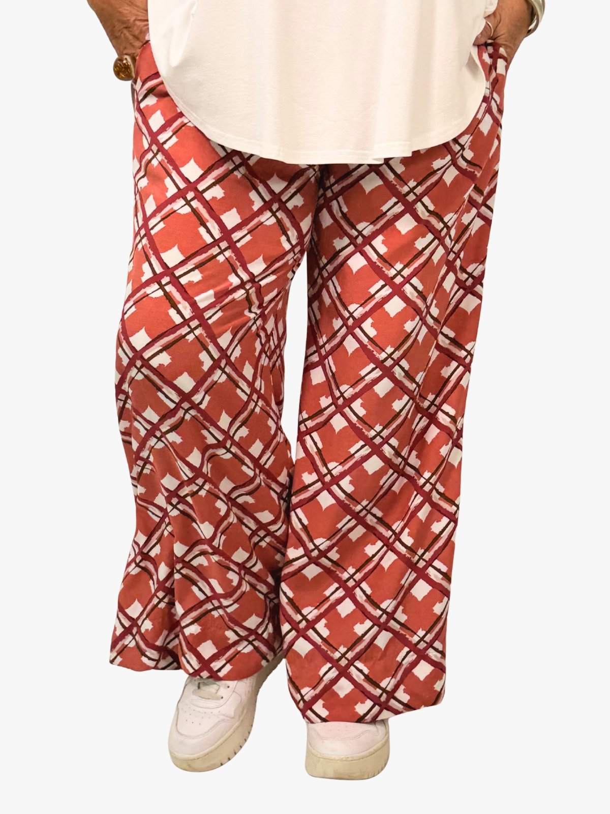 TCD Sadie Pants - Cinnamon Hatch