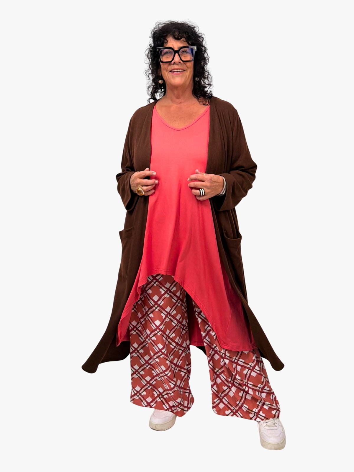 TCD Sadie Pants - Cinnamon Hatch
