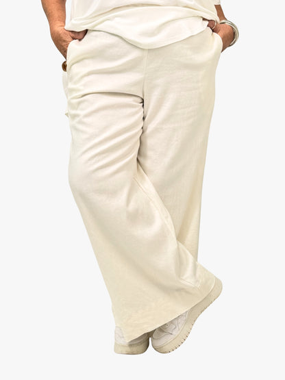 TCD Sadie Pants - Cream Linen