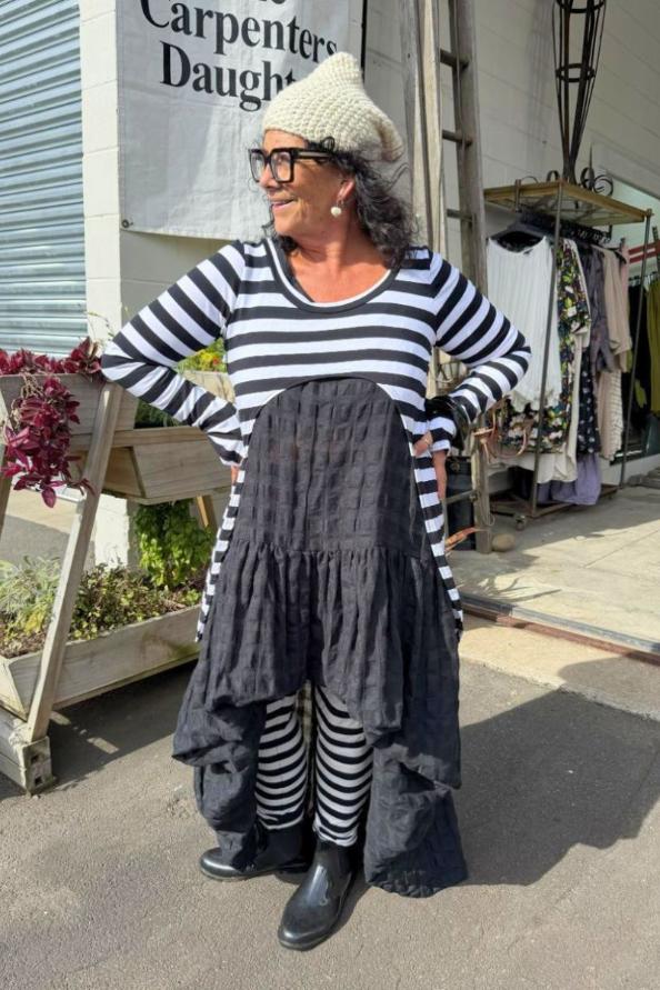 TCD Scoop D - B/W Stripe