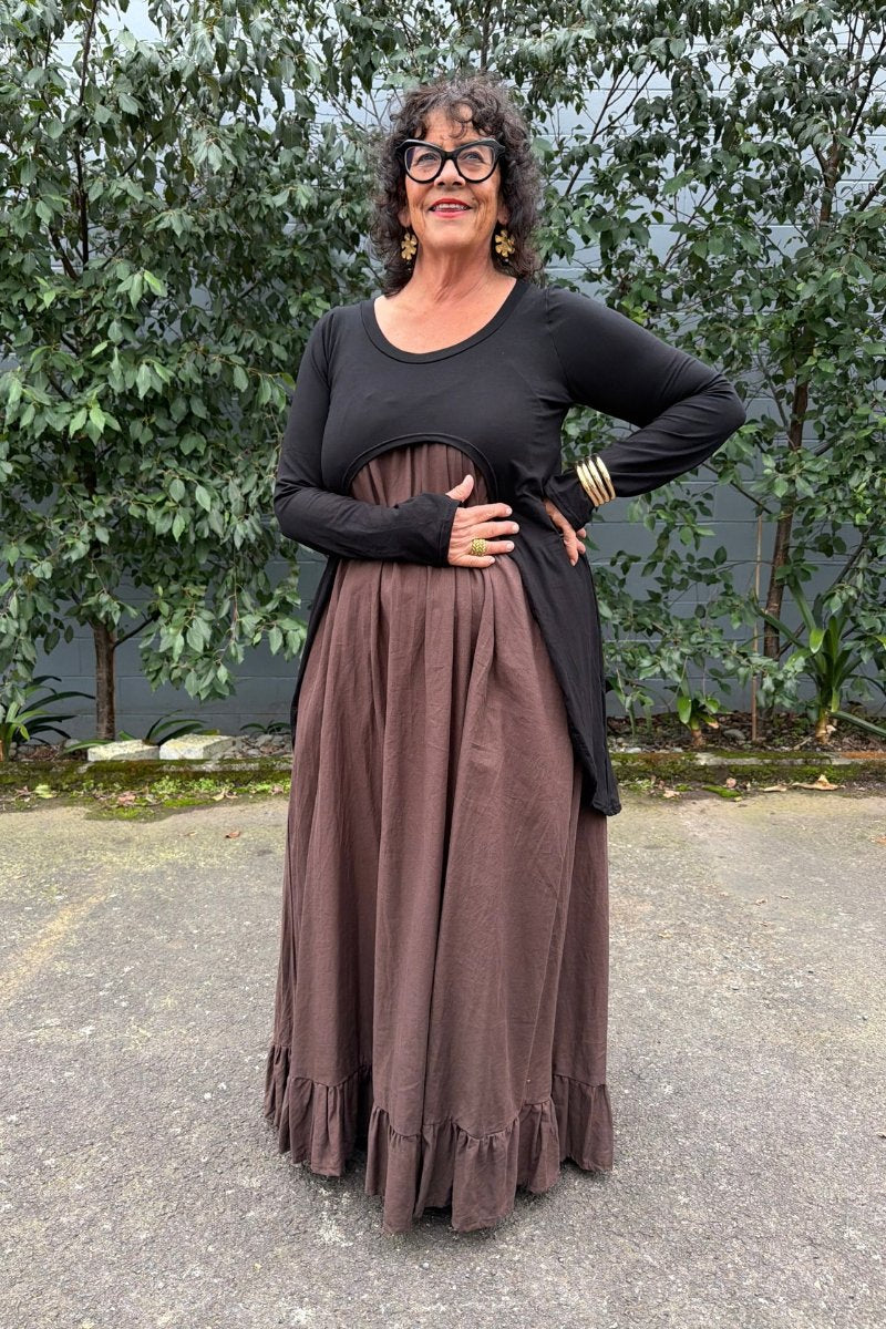 TCD Scoop D Top - Black