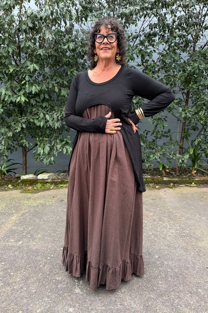 TCD Scoop D Top - Black