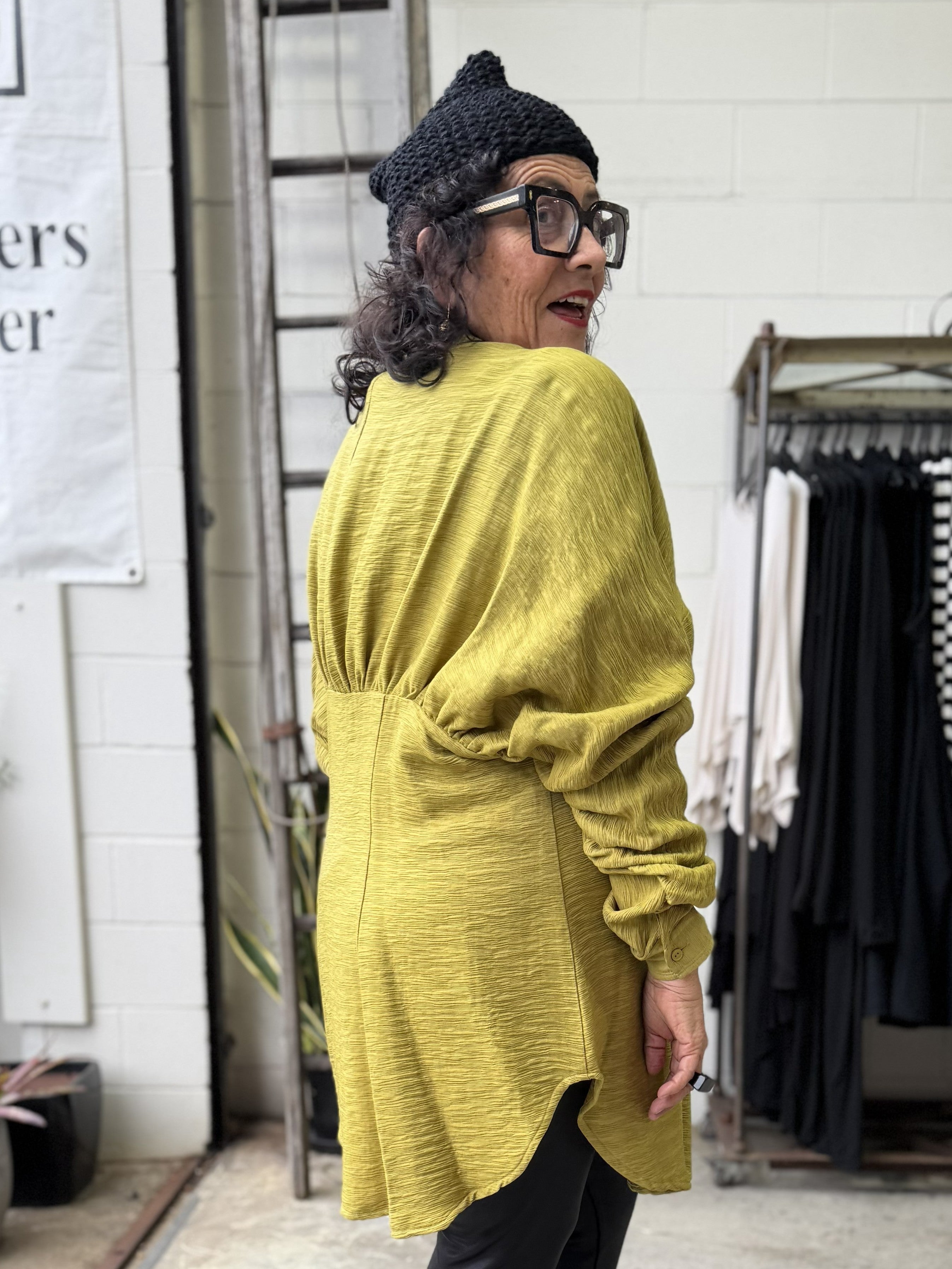 TCD Skye Shirt - Chartreuse
