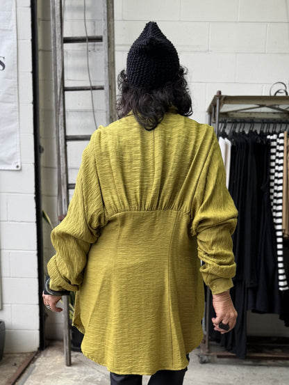 TCD Skye Shirt - Chartreuse